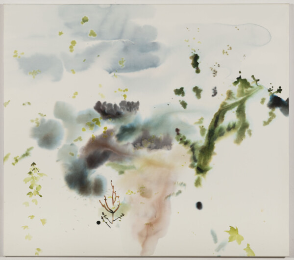 1150 x 1300 mm JARO V KRAJI akvarel 2025