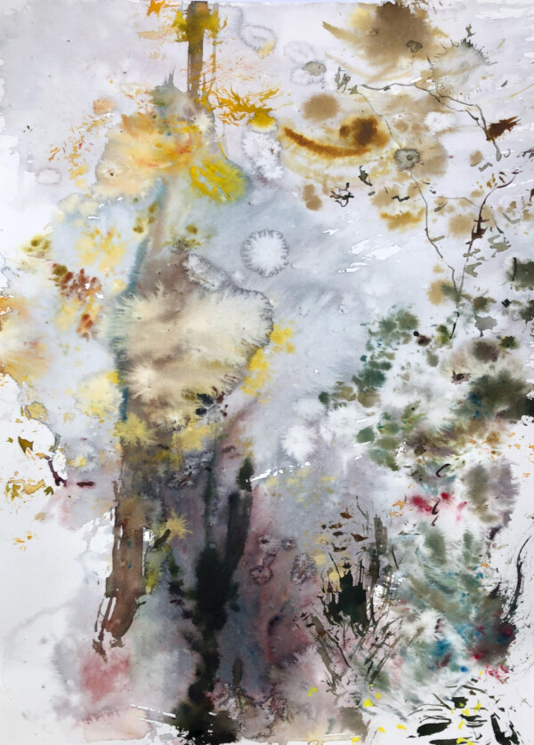 360 x 260 mm MECHEM I akvarel 2024